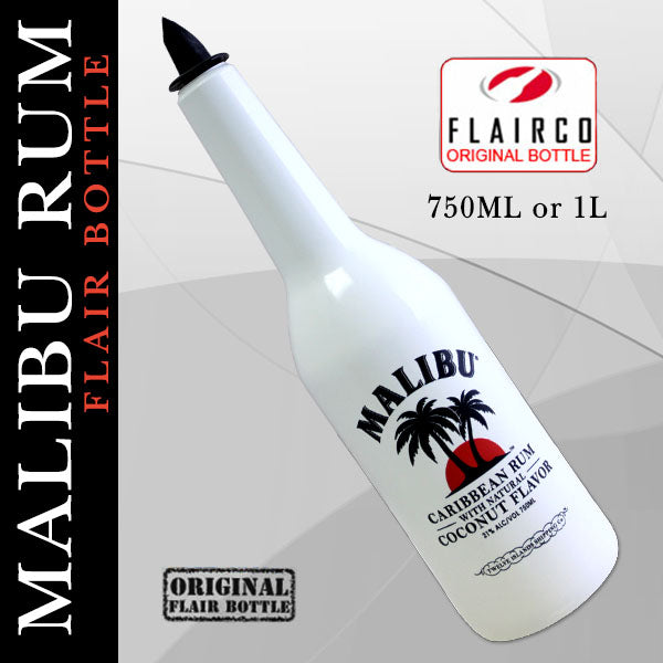 Malibu Rum Flair Bottles - 750ML and 1L