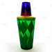 Cocktail Shaker 16 oz. - Plastic 3 Piece - Mardi Gras