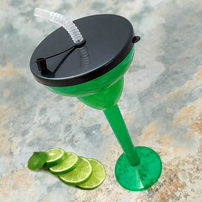 BarConic®Drinkware - Margarita Party Yard - Green - 24 ounce