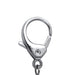 Chrome Octagon ID Retractable Badge Reel with Lobster Clasp Hook