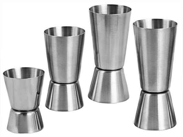 BarConic® Jigger -Metric Double Sided - Stainless Steel w/ Size Options