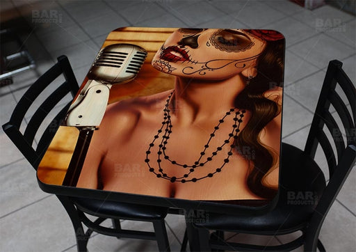 Mi Cancion 24" x 30" Wooden Table Top - Two Types Available