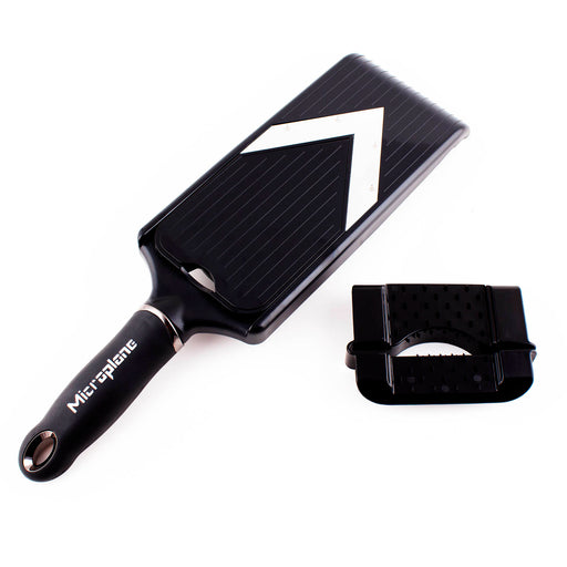 Microplane Adjustable V-Slicer w/ Julienne Blade - Black