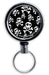 Mirrored Chrome Retractable Reel ONLY – Skulls