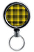 Kolorcoat Mini Opener with Retractable Reel - Yellow Plaid