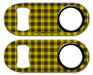 Kolorcoat Mini Opener with Retractable Reel - Yellow Plaid