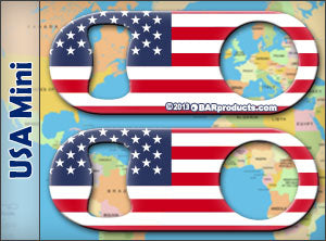 World Flag Kolorcoat™ Mini Bottle Openers