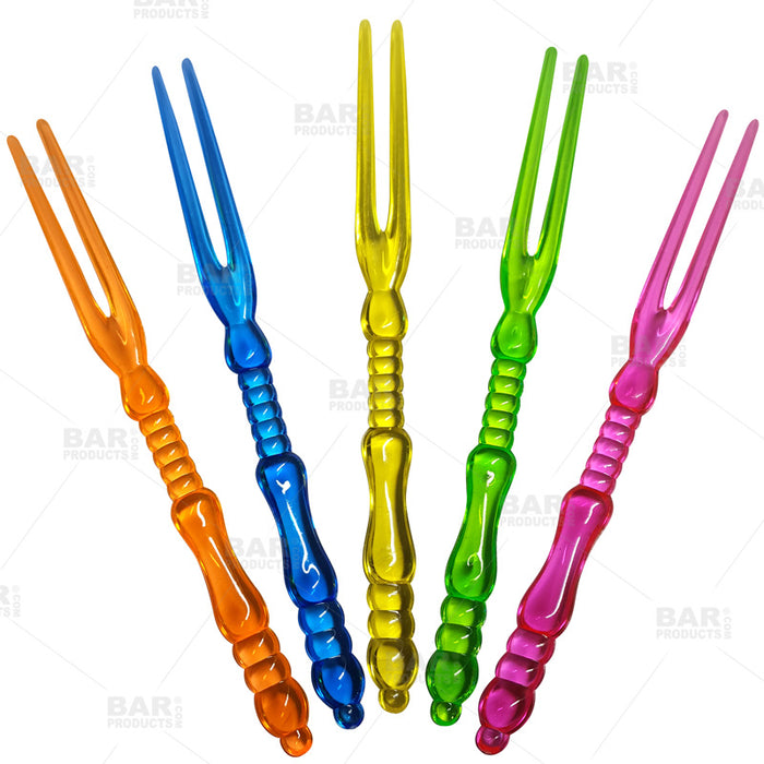 BarConic® Fork Tip Garnish Pick & Cocktail Stir Stick