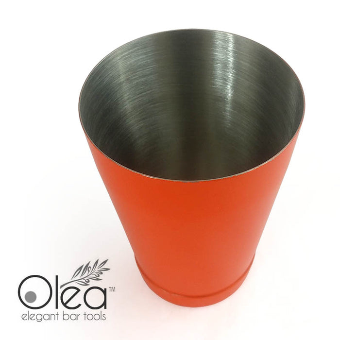 Olea™ Cocktail Shaker - Metallic Orange NEON - 16oz Weighted