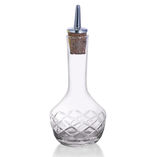 BarConic® Bitters Bottle- Diamond Pattern Pattern