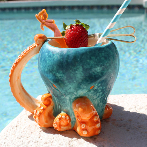 BarConic® Tiki Drinkware - Octopus - 15 oz.