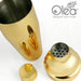 Olea™ Bar Set - Gold Plated - 4 Piece (Bar Spoon Tip Option)