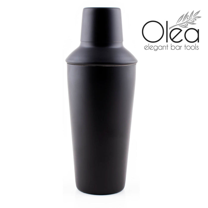 Olea™ 3 Piece Black Matte Shaker - 24 ounce