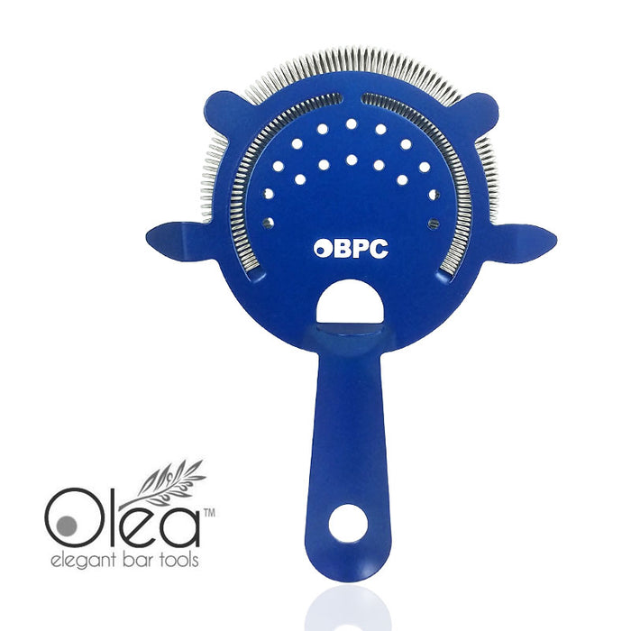 Olea™ Cocktail Strainer - 4 Prong - Metallic NEON Blue