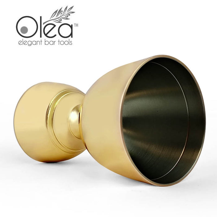 Olea™ Bell Jigger - Gold Plated - 1oz X 2oz