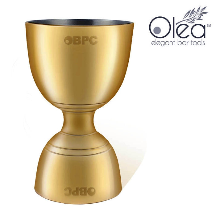 Olea™ Bell Jigger - Gold Plated - 1oz X 2oz