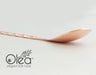 Olea™ Copper Plated Bar Spoon - Bent Tip - 40cm Length