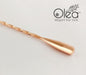 Olea™ Copper Plated Bar Spoon - Weighted Tip - 40cm Length