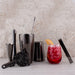 Olea Etched 7 piece Bar Set - Gun Metal