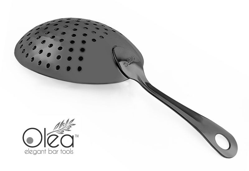 Olea™ Julep Cocktail Strainer - Gunmetal Plated