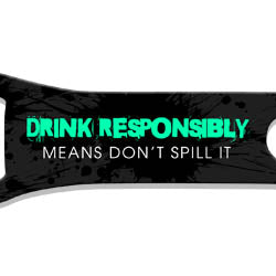 V-Rod® Bottle Opener - Don't Spill It