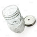 Owl Mason Jar with Lid - 12 ounce