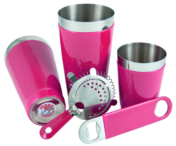 Vinylworks Bar Set - Pink - 5 Pieces