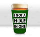 ADD YOUR NAME Pint Glass Cooler - Golf