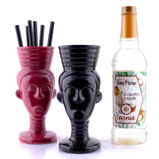 Polynesian Queen Tiki Gift Set