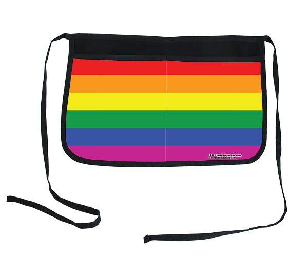 Pride Flag Two-Pocket Kolorcoat™ Server Apron