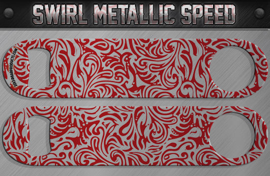 Red Swirl "Metallic" Kolorcoat™ Speed Opener