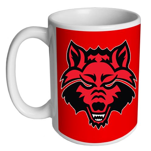 Custom Coffee Mug - Red - 15 ounce