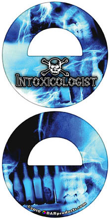 Round Bottle Opener - Intoxicologist