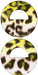 Round Opener - Yellow Leopard Pattern