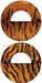 Round Bottle Opener- Tiger Pattern