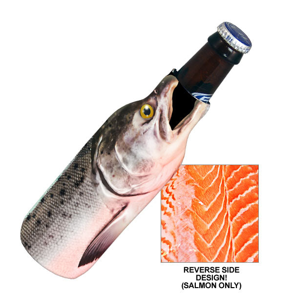 Bottle Coolers - Zipper Style - Fish Series