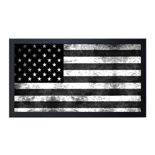 BAR SERVICE MAT - AMERICAN FLAG - 17.25" X 10"