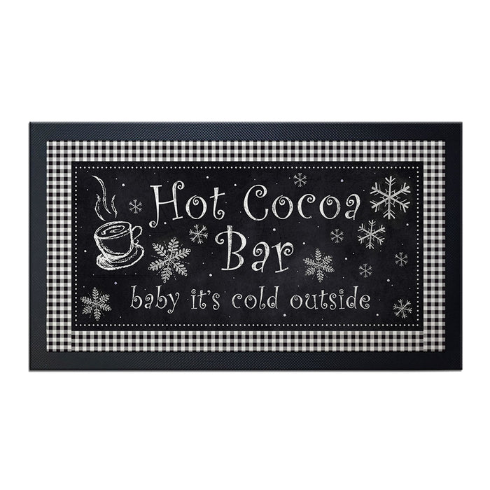 Bar Service Mat - Hot Cocoa Bar - 17.25" x 10"