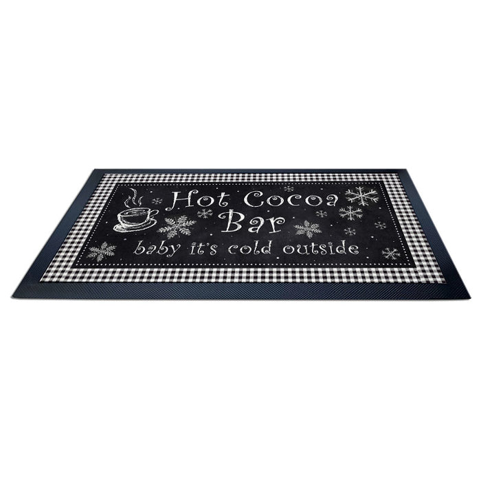 Bar Service Mat - Hot Cocoa Bar - 17.25" x 10"