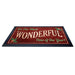 Bar Service Mat - Wonderful Time of the Year - 17.25" x 10"