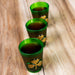 Plastic Shamrock Shot Glasses - Set of 3