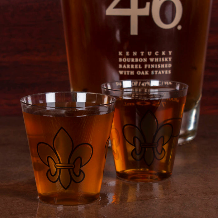 Shot Glasses - Fleur De Lis - 20ct. - 2 ounce