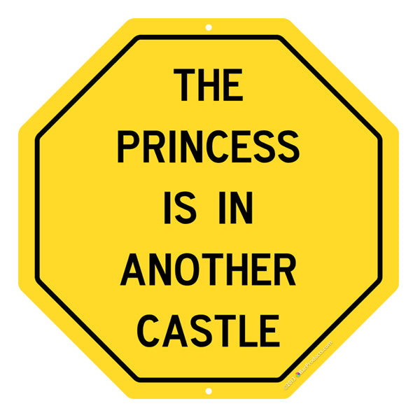 Princess Kolorcoat™ Metal Bar Sign