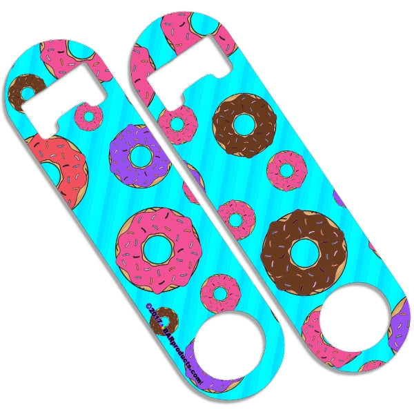 Skinny Mini Bottle Opener - Donuts