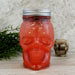 BarConic® Skull Mason Jar with Lid - 16 ounce