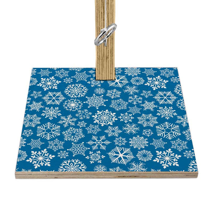 Small Tabletop Ring Toss Game - Snowflakes