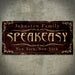 CUSTOMIZABLE Large Vintage Wooden Bar Sign - SPEAKEASY - 11 3/4" x 23 3/4"