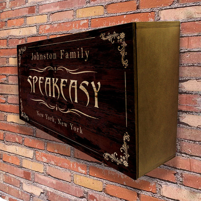 Murphy WalBAR™ - CUSTOMIZABLE Speakeasy Design