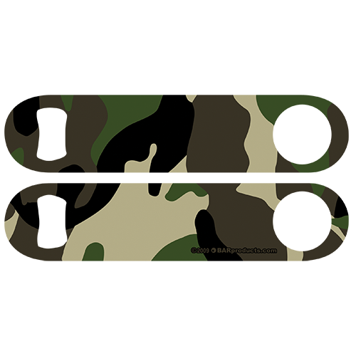 Camo Speed Bottle Opener