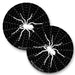 Spider Web Foam Kolorcoat™ Coaster - 4 inch Round